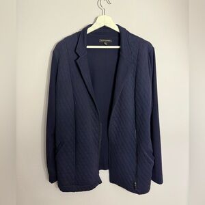 Banana Republic Dark Blue Quilted Blazer / Jacket
